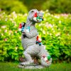 Miniature Dinosaur Gnome Garden Statue