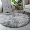Plush Round Area Rug, 23.62in