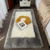 Faux Sheepskin Area Rug