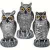 Fake Owl Decoy Bird Deterrent Statue