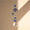 Crystal Blue Butterfly Suncatcher