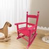 Kids Rocking Chair, Rose Red