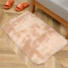 Tie-Dyed Shaggy Faux Fur Rug