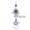 Crystal Blue Butterfly Suncatcher