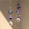 Crystal Blue Butterfly Suncatcher