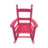 Kids Rocking Chair, Rose Red