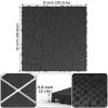 11.81"x11.81"x0.79"Grey & Brown Colors - Stylish Interlocking Flooring
