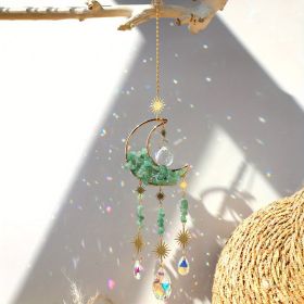Rainbow Maker Crystal Suncatcher (size: Green)