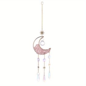 Rainbow Maker Crystal Suncatcher (size: Pink)