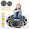 3D Illusion Round Area Rug