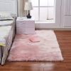 Fluffy Imitation Wool Area Rug, Long Pile