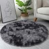 Plush Round Area Rug, 23.62in