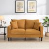 57in High-Resilience Loveseat Sofa
