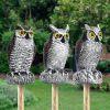 Fake Owl Decoy Bird Deterrent Statue