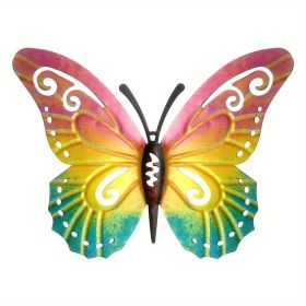 Vintage Iron Butterfly Welcome Sign (Style: Model C)