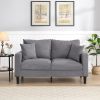 57in High-Resilience Loveseat Sofa